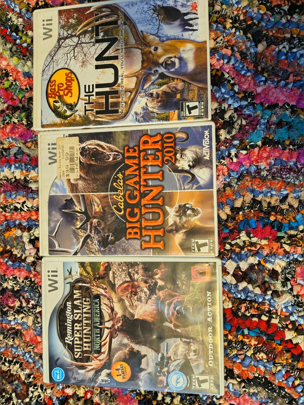 Wii Game Hunting Lot